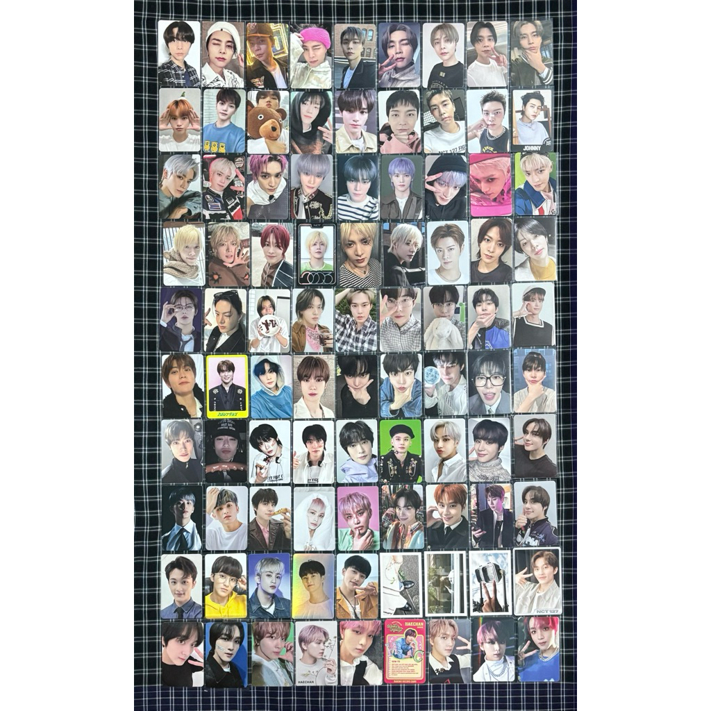 pc poca photocard official nct 127 johnny taeyong yuta doyoung jaehyun jungwoo mark haechan final ro