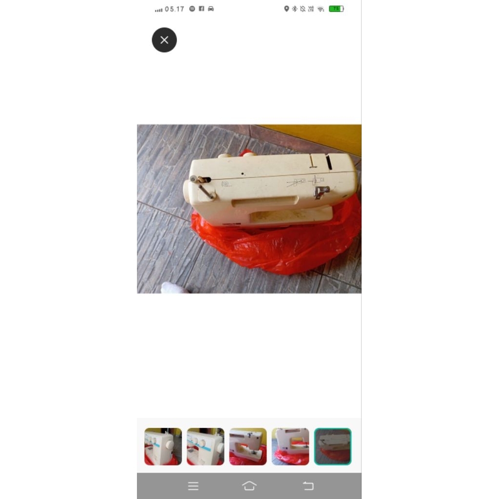 mesin jahit brother bekas pakai