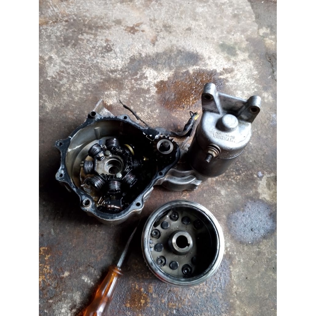 dobel stater megapro primus lama set ori cepotan