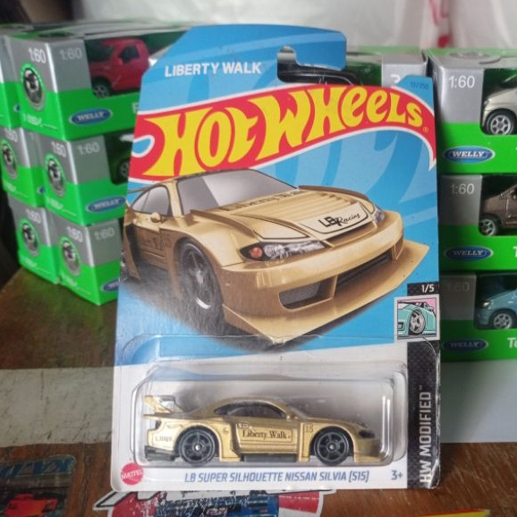Hotwheels Nissan Silvia S15 Lbwk Gold merah hitam kuning Hot wheels rare