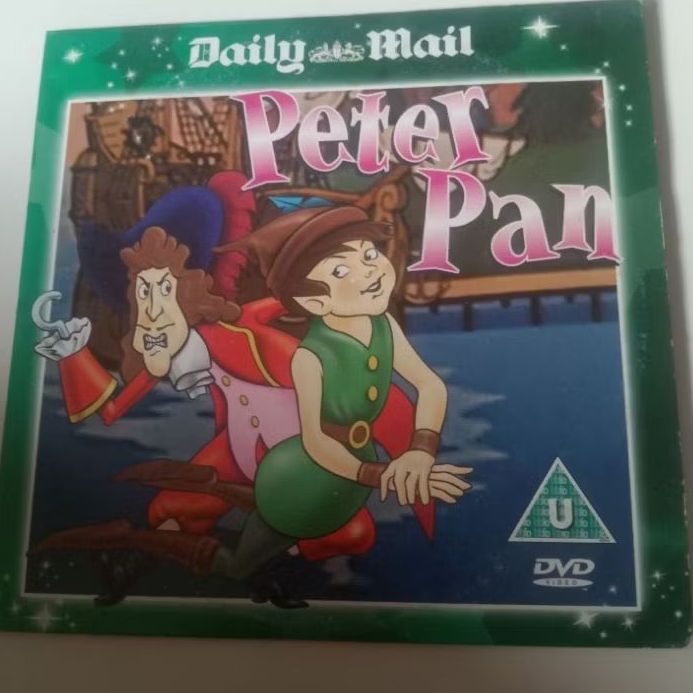 DVD Original import Animasi Daily Mail - Peterpan