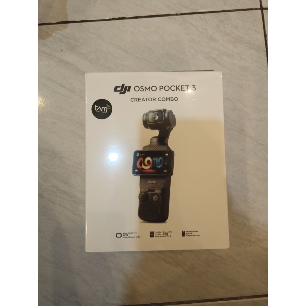 DJI Osmo Pocket 3 Combo NEW BNIB baru not second seken bekas