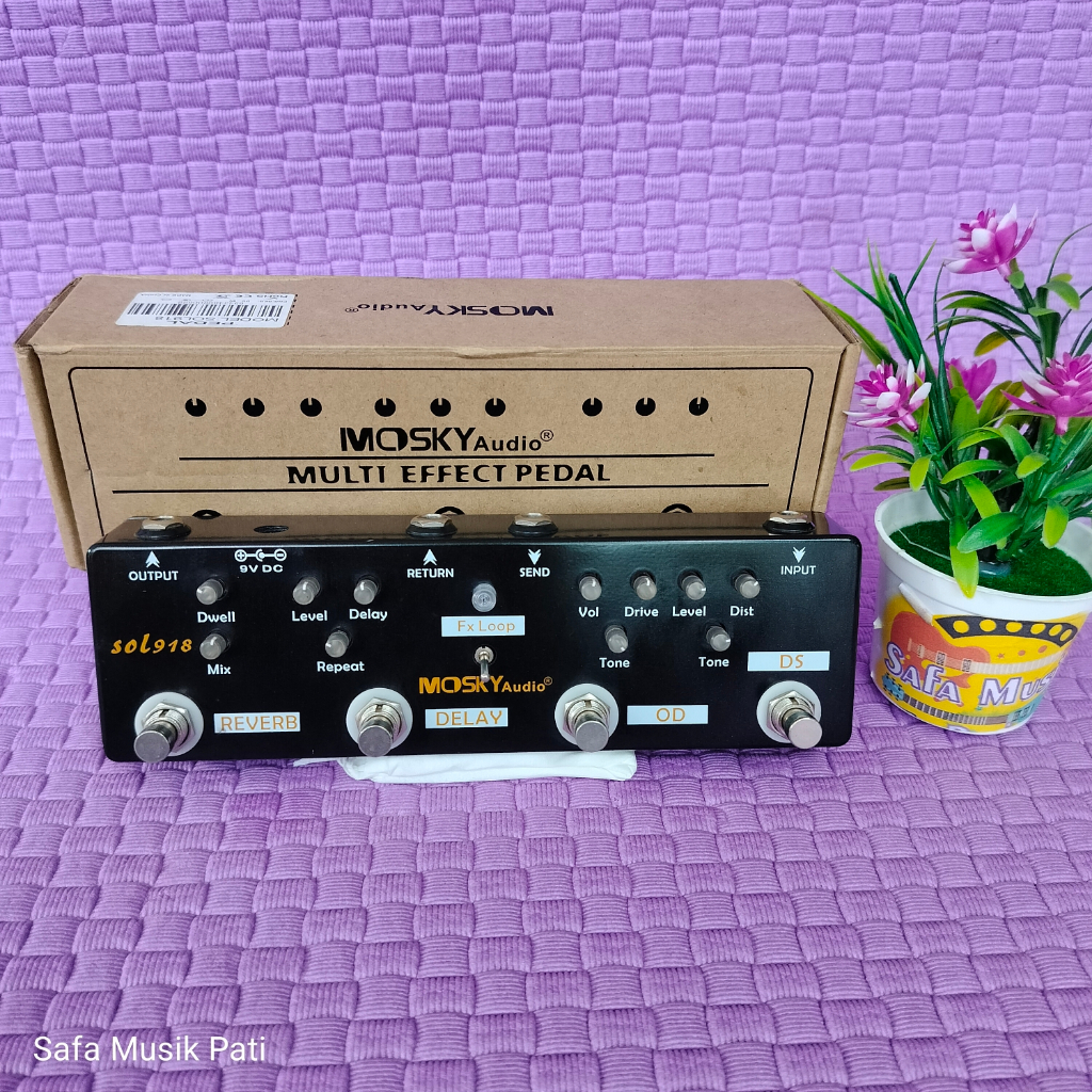 Mosky SOL918 Efek gitar Mulus, Original, No Minus