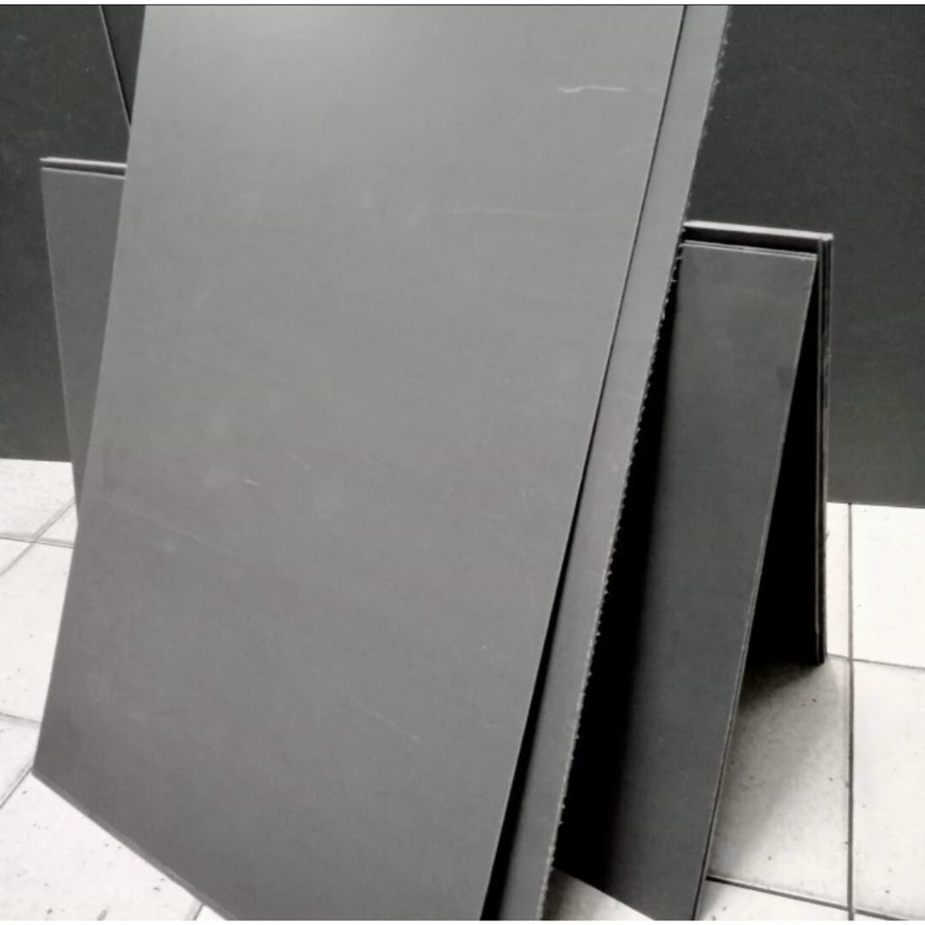 pvc board abu abu 5mm 40x60
