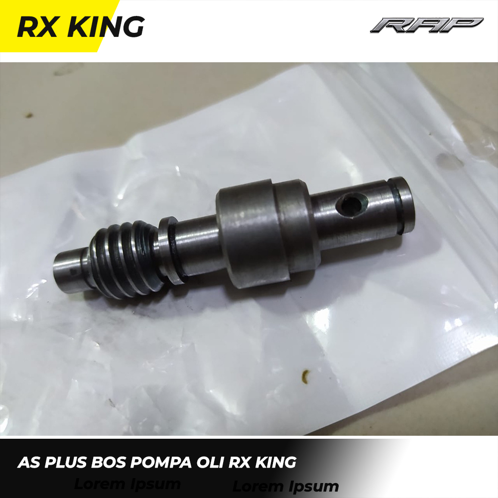 AS PLUS BOS POMPA OLI RX KING AS POMPA OLI PLUS BOSH RX KING NEW