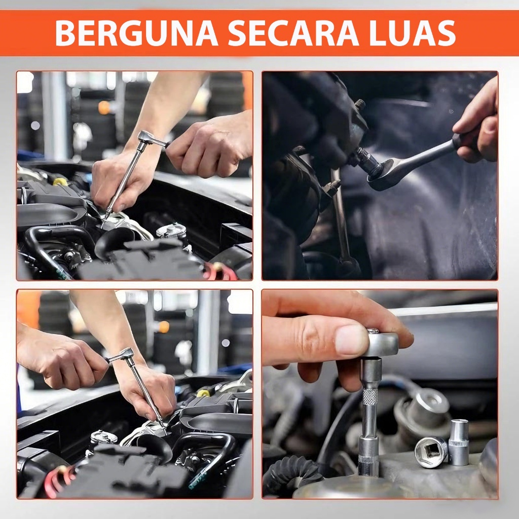 READY Reaim Kunci Set Lengkap 82PCS Tool Box Set Lengkap Kunci Set