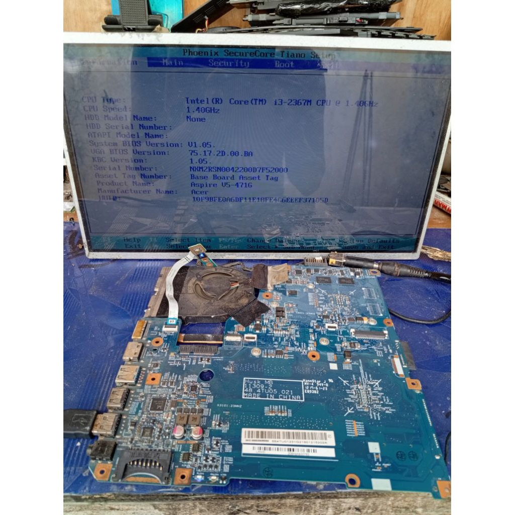 Motherboard Mainboard mobo Normal laptop Acer aspire V5-431 v5-471 v5-471g Core i3