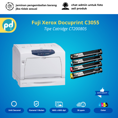Fuji Xerox DocuPrint C3055 Second | Printer A3 Warna High Volume Cepat