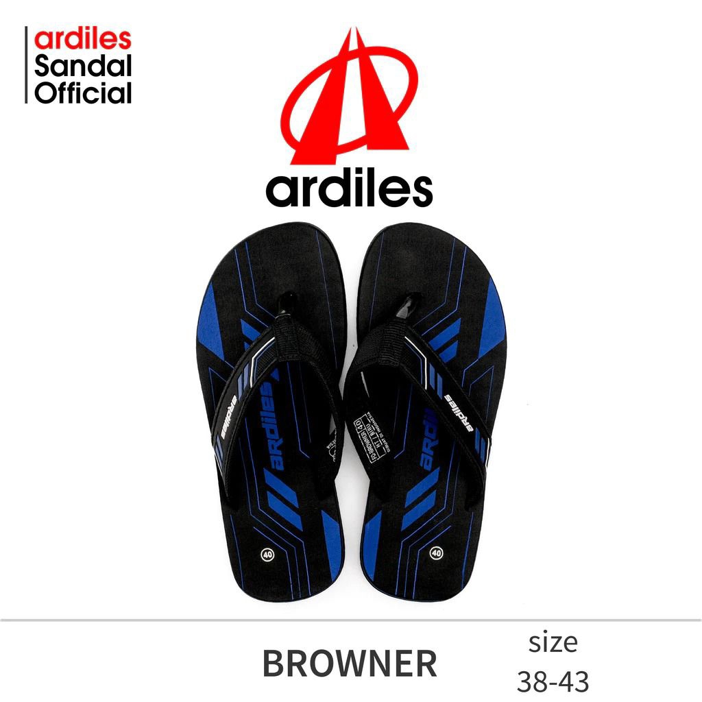 ARDILES SANDAL SANDAL SPON EVA PRIA LAKI LAKI DEWASA REMAJA  KEKINIAN  SANDAL ARDILES BROWNER