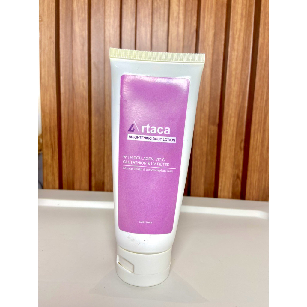 ARTACA Brightening Body Lotion 100ml With Collagen, Vit C, Glutathione, & Uv Filter. Tone up lotion