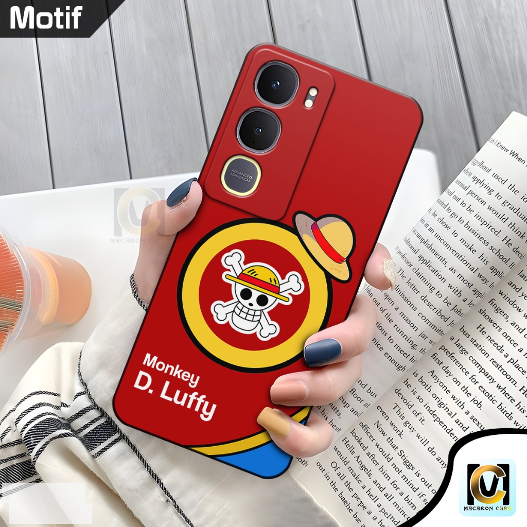 SOFT CASE VIVO Y21D Y31 CASE SILIKON LENTUR PELINDUNG HP CASING FOR VIVO MOTIF One Piece