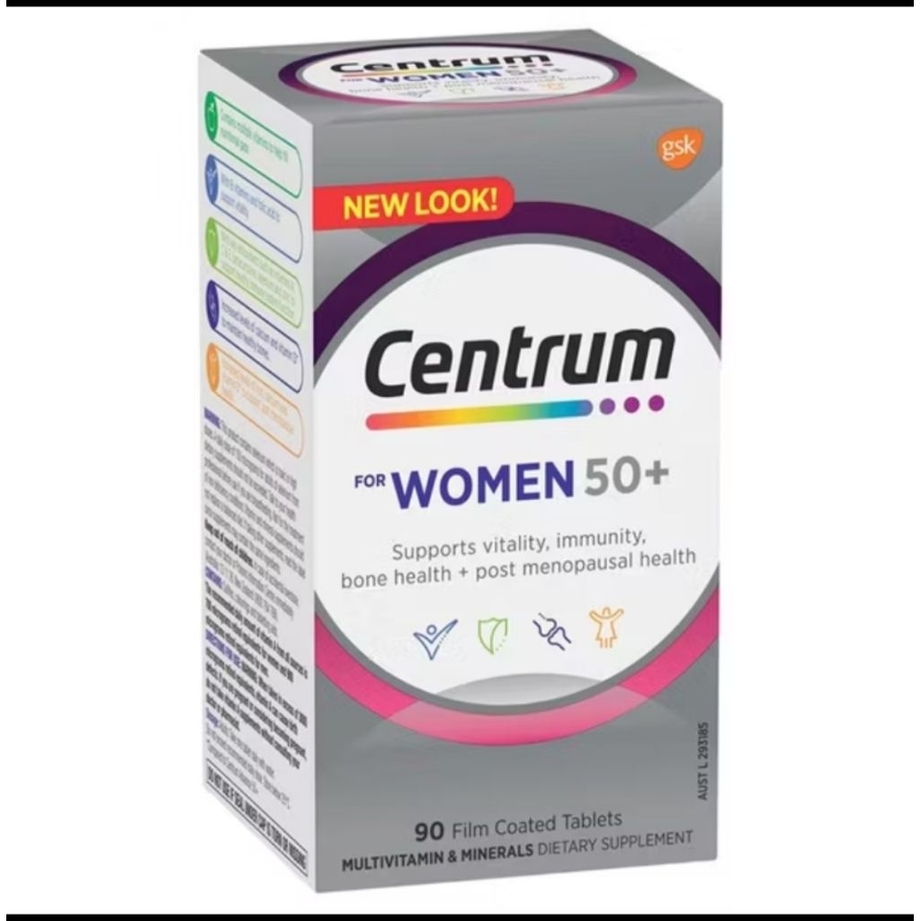 centrum for women 50+ multivitamin 90.tablet