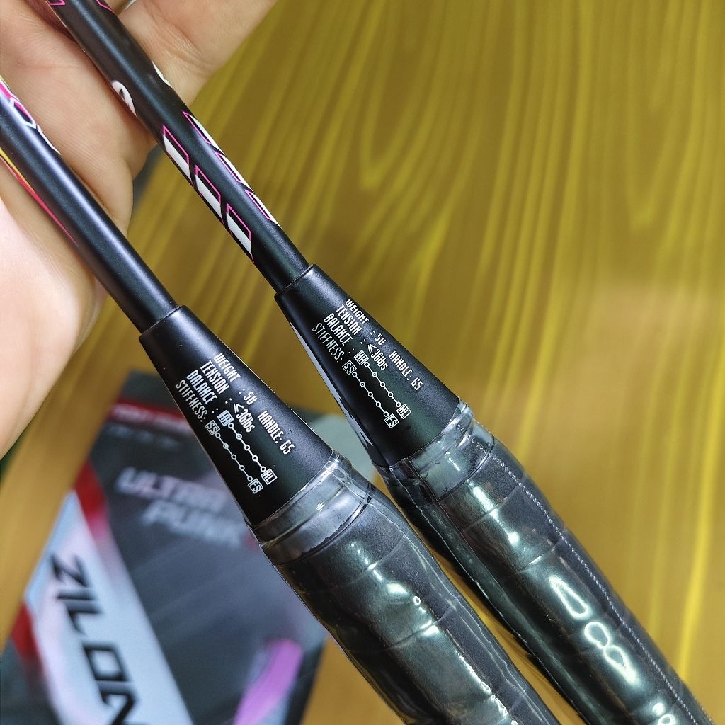 NEW DEALS Raket Badminton ZILONG NOVAPUNO, & XENOCAGE ORIGINAL 5UG5 36LBS