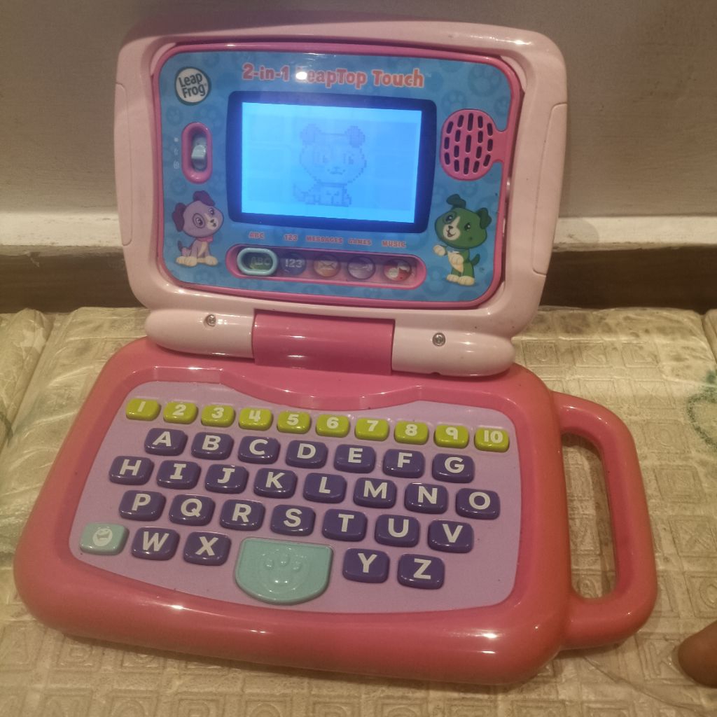 mainan leaptop leapfrog 2 in 1
