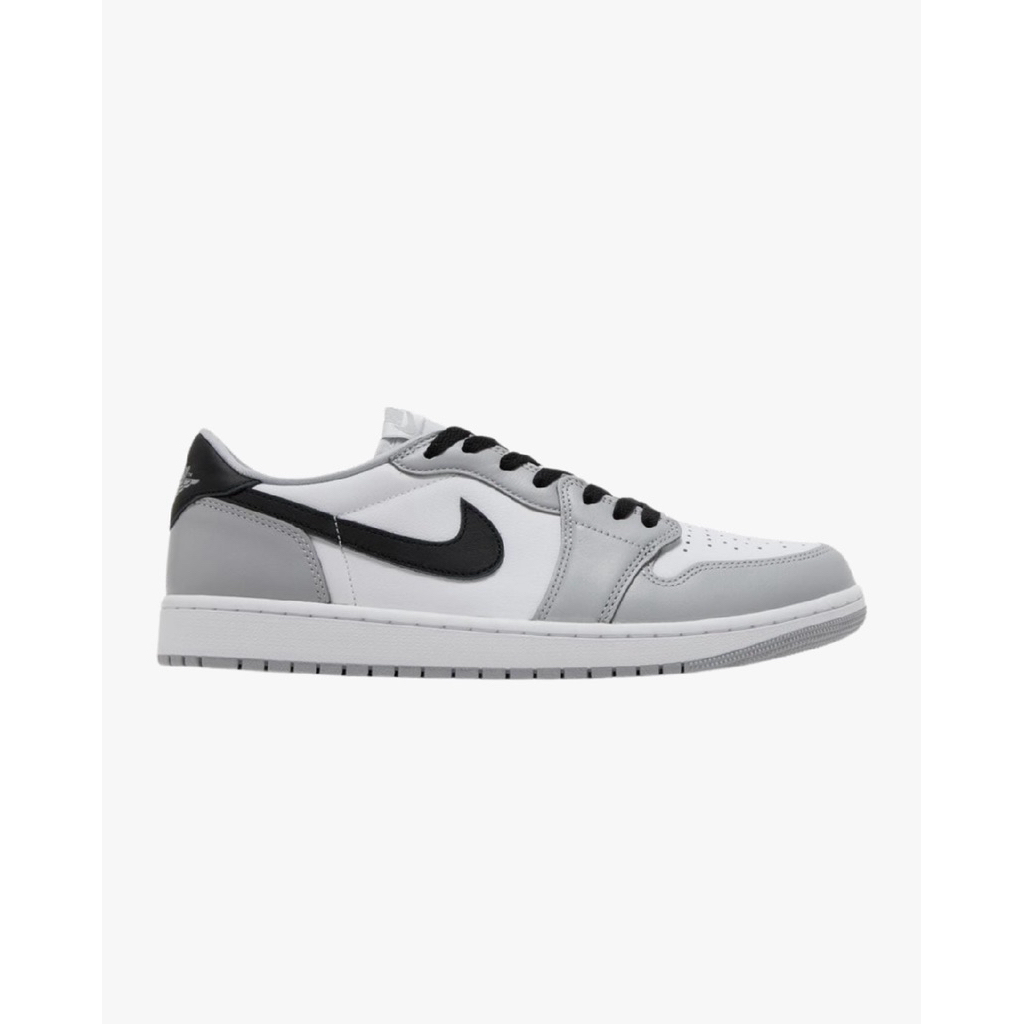 Air Jordan 1 Retro Low OG Barons BRAND NEW / COMPLETE ACCESSORIES / AUTHENTIC LICENSE , White / Blac
