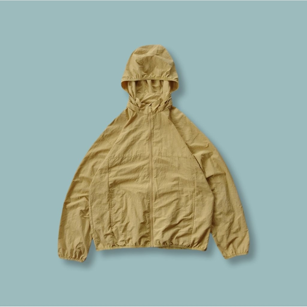 Uniquesport - Jaket Olahraga Running Uniqlo Parasut Lightweight Pocketable Scnd