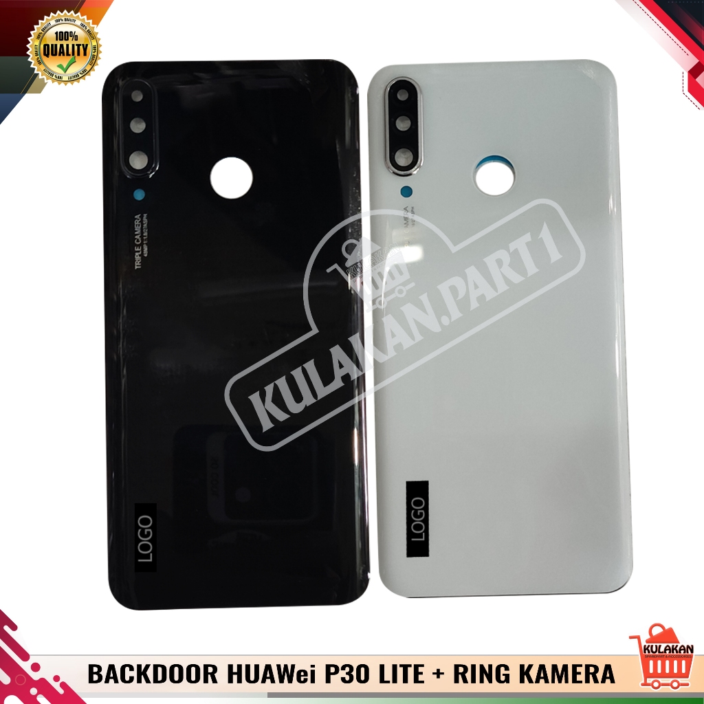 BACKDOOR + RING KAMERA HUAWEI P30 LITE TUTUP BATERAI P30 LITE