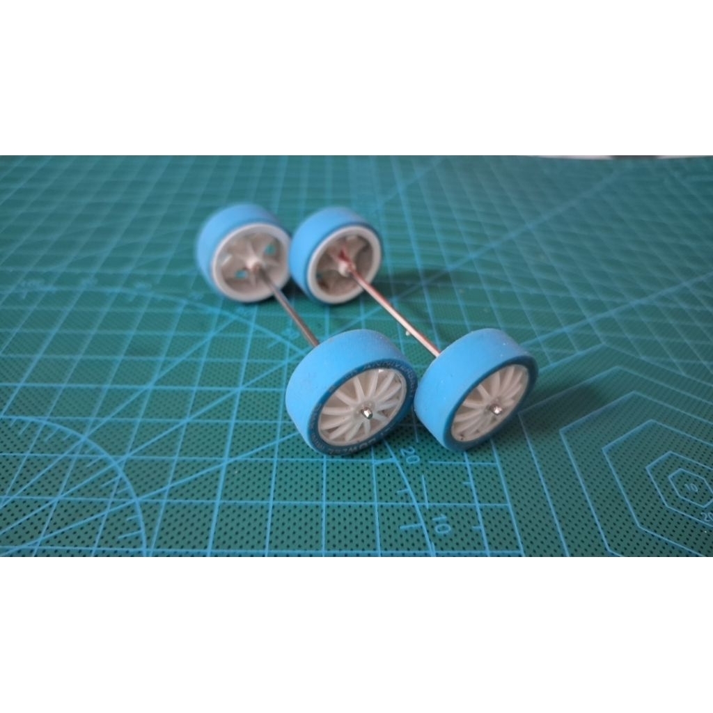 TAMIYA BAN BUBUT & BALANCE SIDE DAMPER MEDIUM BLUE