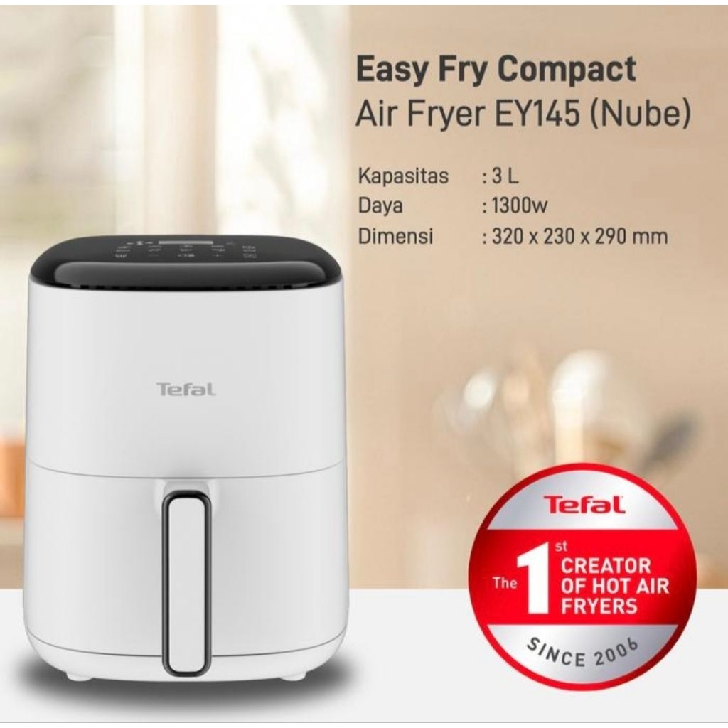 TEFAL Air Fryer 3L - NEW - BARU