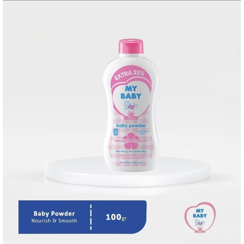 my baby powder 100ml, bedak my baby 100ml