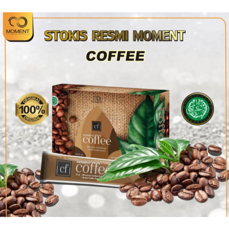 Kopi Moment Coffee Original – Premium Coffee Untuk Fokus & Mood