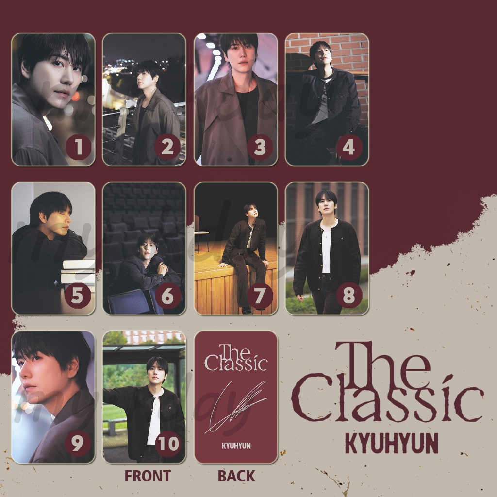 PC-2064, Unofficial Photocard Kyuhyun The Classic 2 sisi