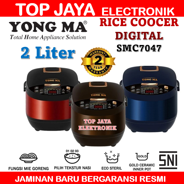 MAGIC COM YONGMA 2 LITER/YONGMA MAGIC COM 2 LITER SMC7047 BARU BERGARANSI RESMI