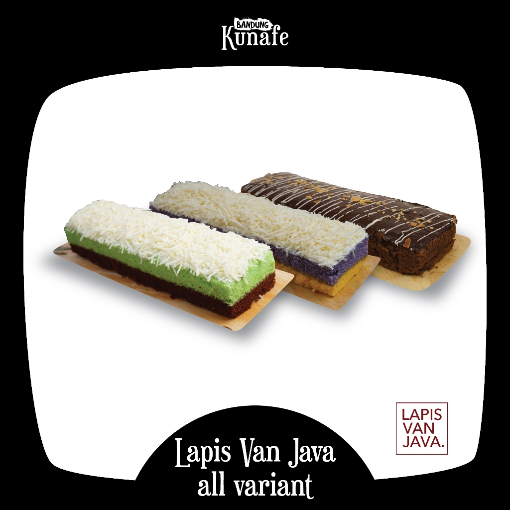 BANDUNG KUNAFE | Bolu Susu Khas Bandung Lapis Van Java