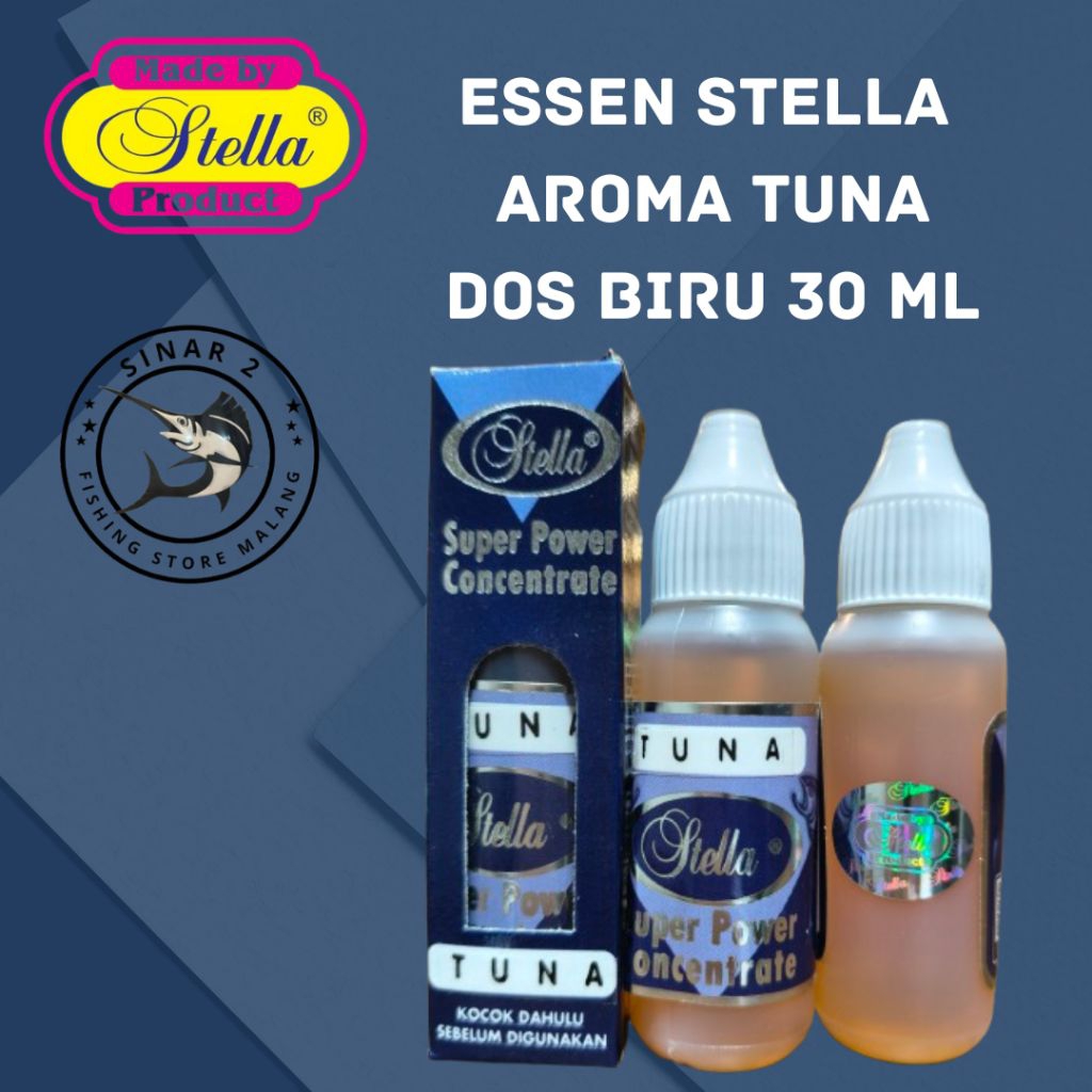 Essen Stella Dos Biru Aroma Tuna Premium 30 ml