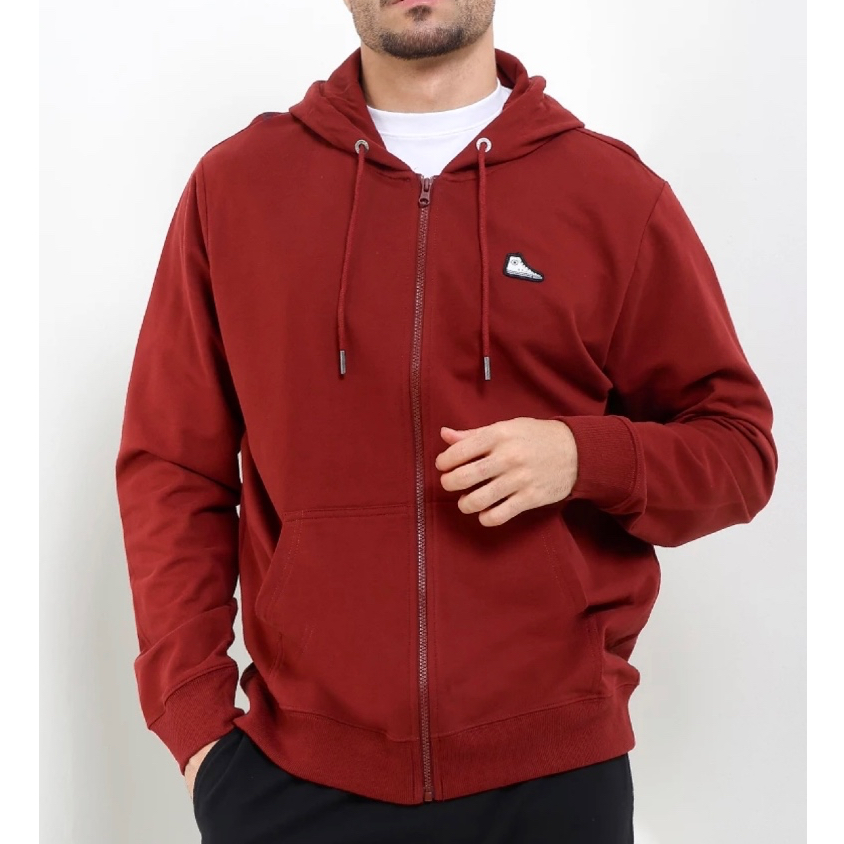 (BEST SELLER) Zip Hoodie Converse Chuck Fleece Standard Fit Men (Cowo) Original