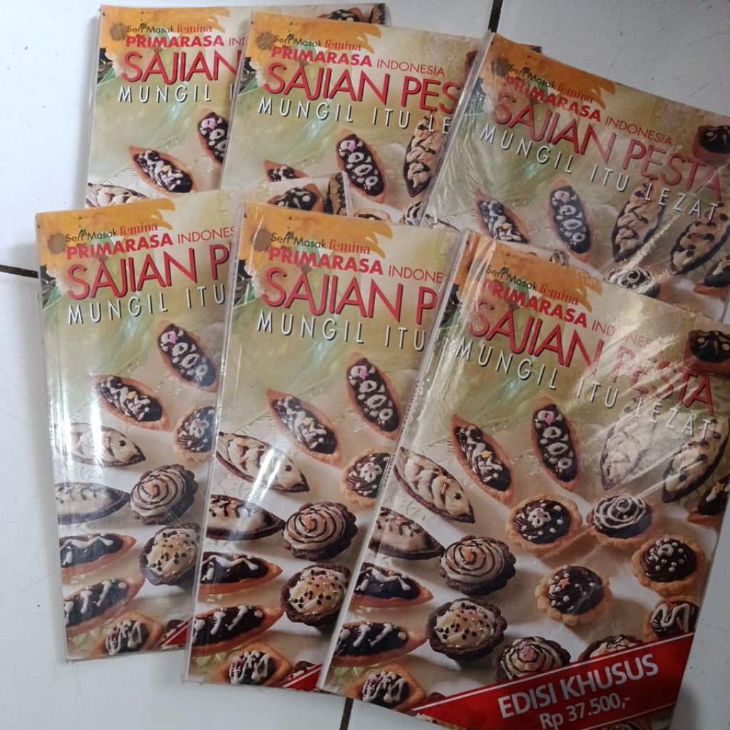 Seri Masak Femina Primarasa Indonesia Sajian Pesta Mungil Edisi Khusus
