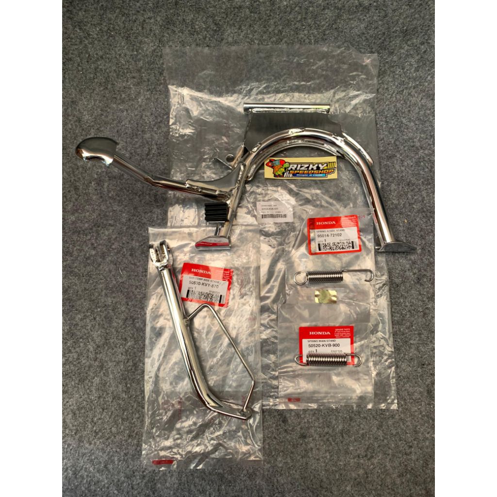 Standar 1 beat karbu dan Standar 2 vario karbu chrome