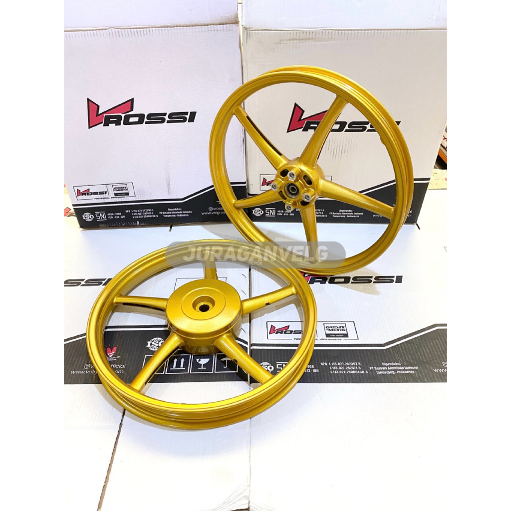 VROSSI SPRINT SANCA RING 17 PALANG 5 RCB - VARIO 110, BEAT, SCOOPY, SPACY | GOLD