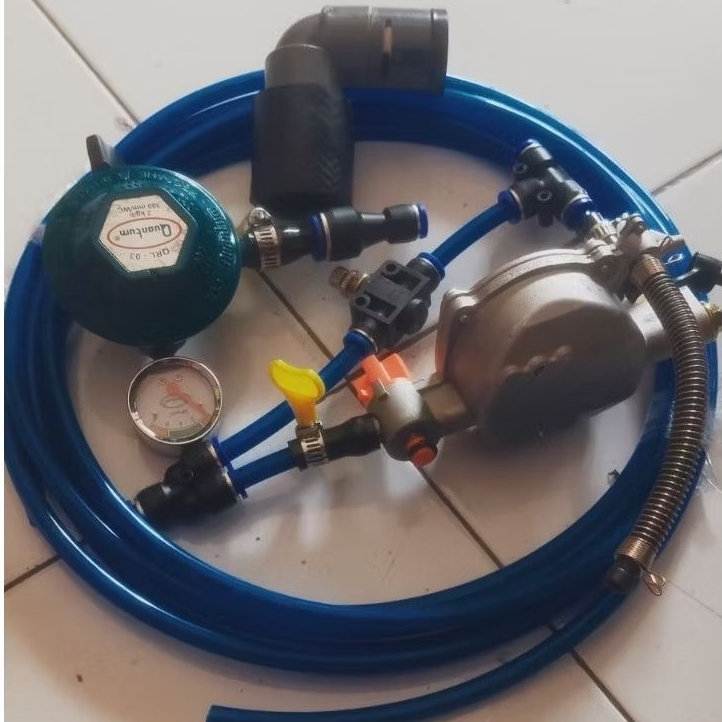 Conventer Kit BBG, satu paket reduser untuk semua jenis motor