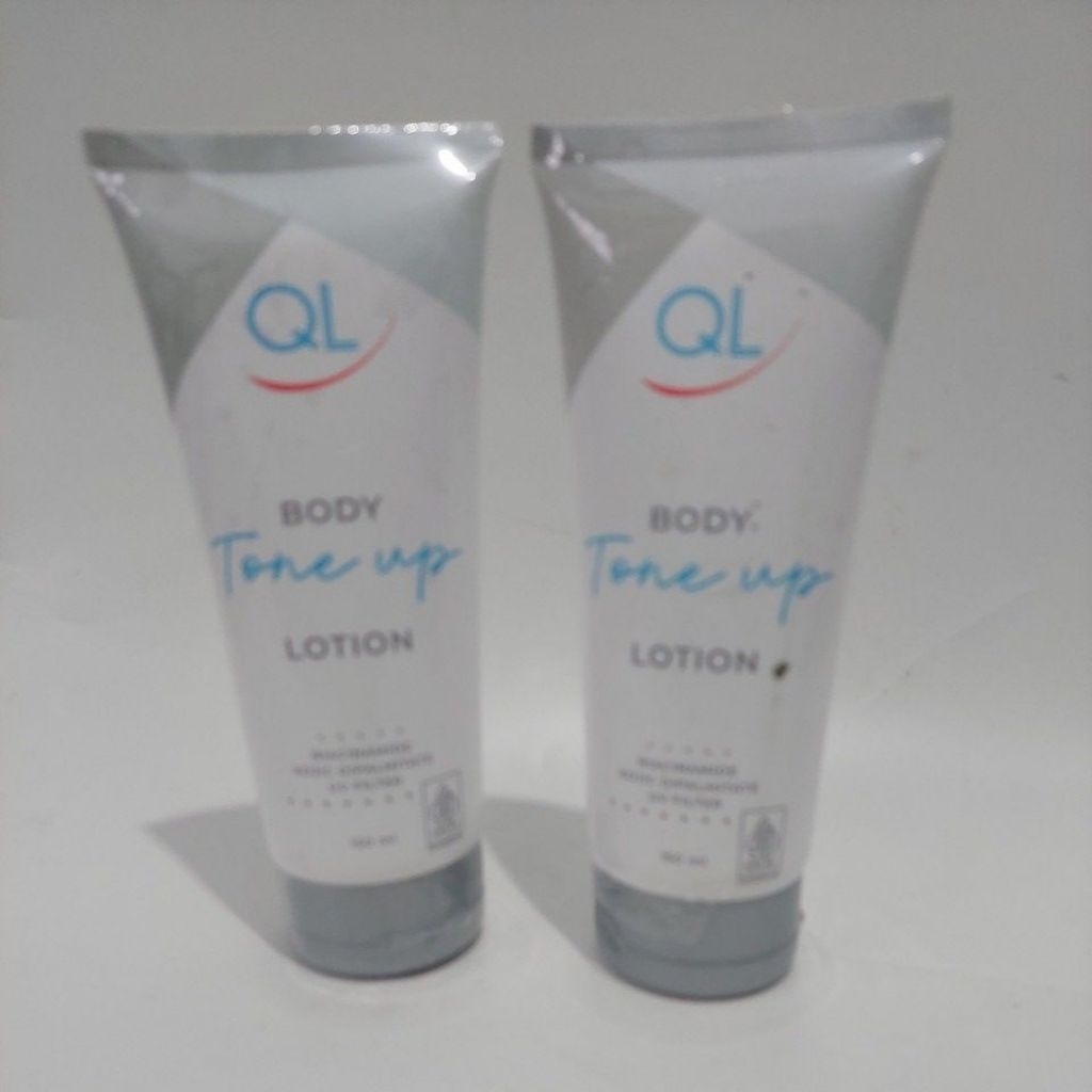 [ 2 PCS ] QL Body Tone Up Lotion 150 ml/ Mencerahkan/ Memutihkan/ Melembabkan