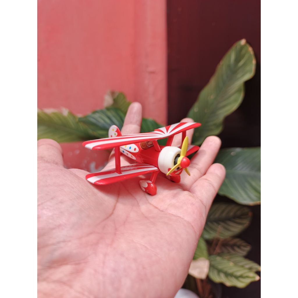 Diecast Disney World of Cars Barney Stormin Metal Plane Loose Mattel