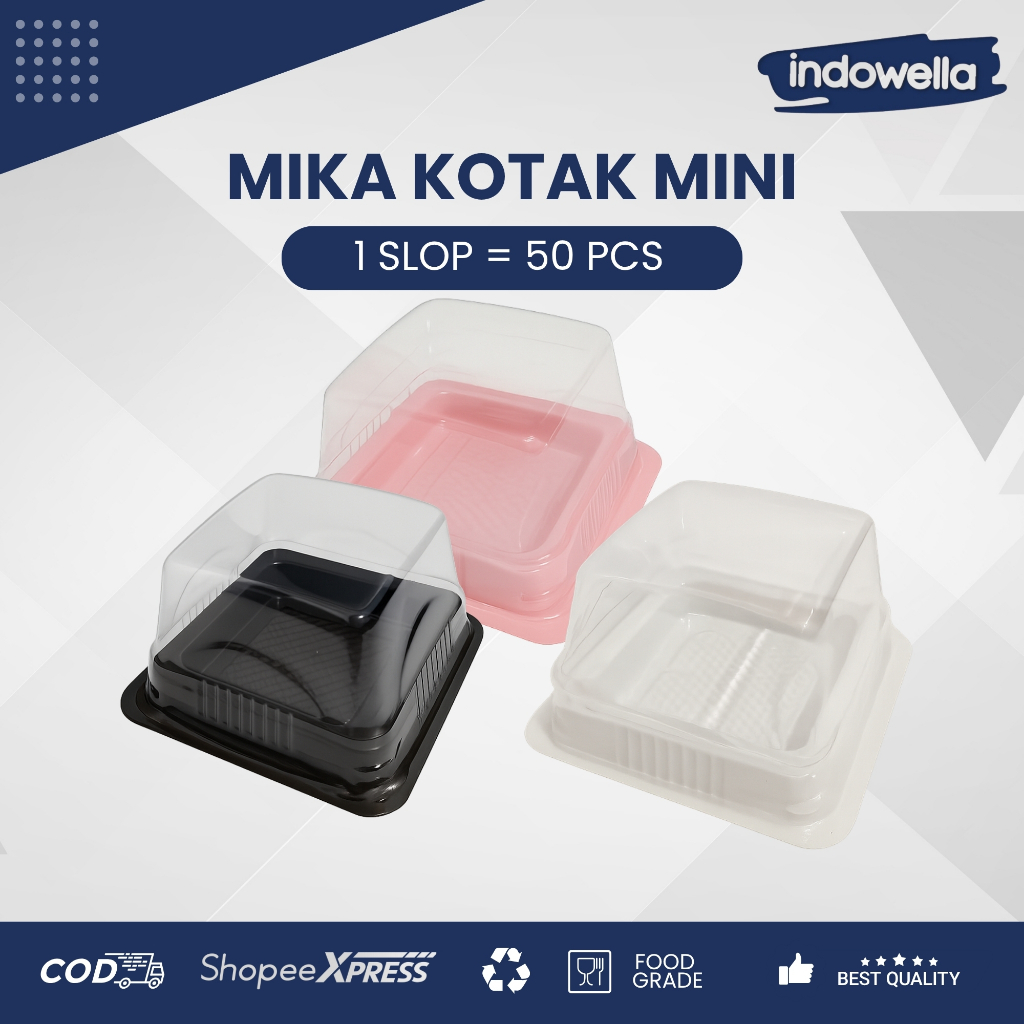 Mika kotak mini / Mika puding , mochi , bolu Ichigo