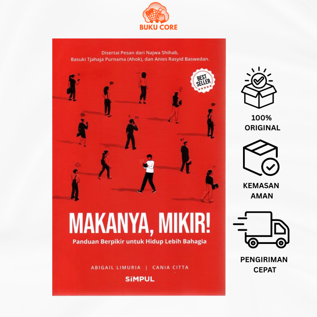 Buku Makanya Mikir - Abigail Limuria & Cania Citta Original
