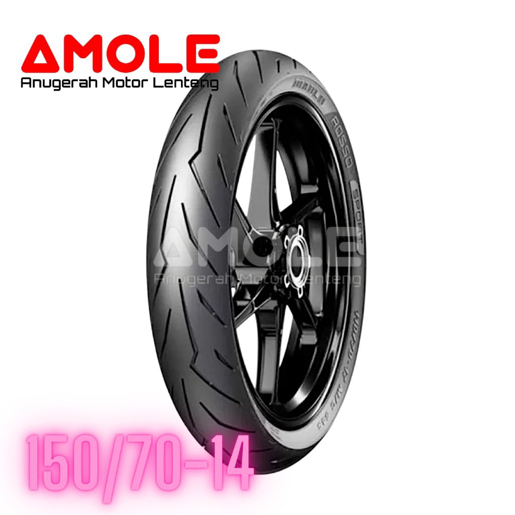Ban Tubelles Pirelli Diablo Rosso Scooter 150/70-14 150 70 14
