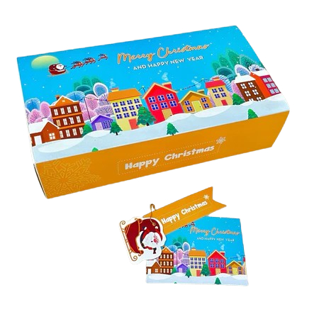 Kotak Roti Donat Dus Kemasan Parcel Lebaran Box Hampers Idul Fitri Kue Kering Toples Kardus Cookies