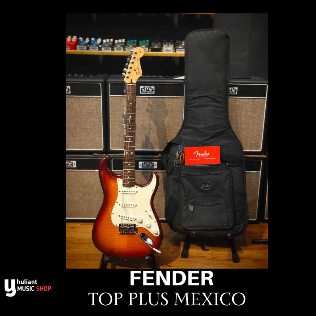 Fender Stratocaster Plus Top Mexico Original Second Good