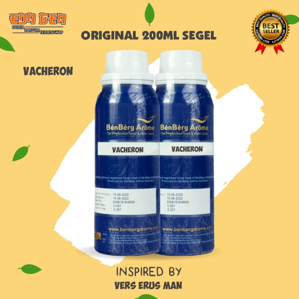 bibit parfum murni VACHERON  BENBERG | 200ML SEGEL