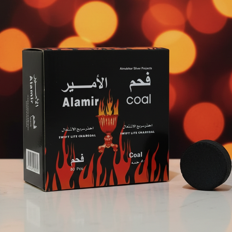 Arang magic 1box arang bukhur Charcoal Alamir perbox