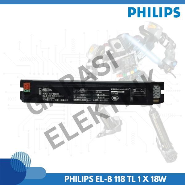 PHILIPS EL-B 118 TRAFO lampu tl 1 x 18watt original