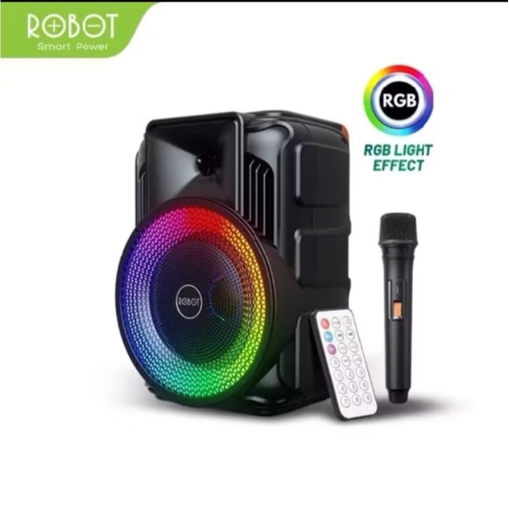 speaker robot rb500 RGB bluetooth speaker karaoke