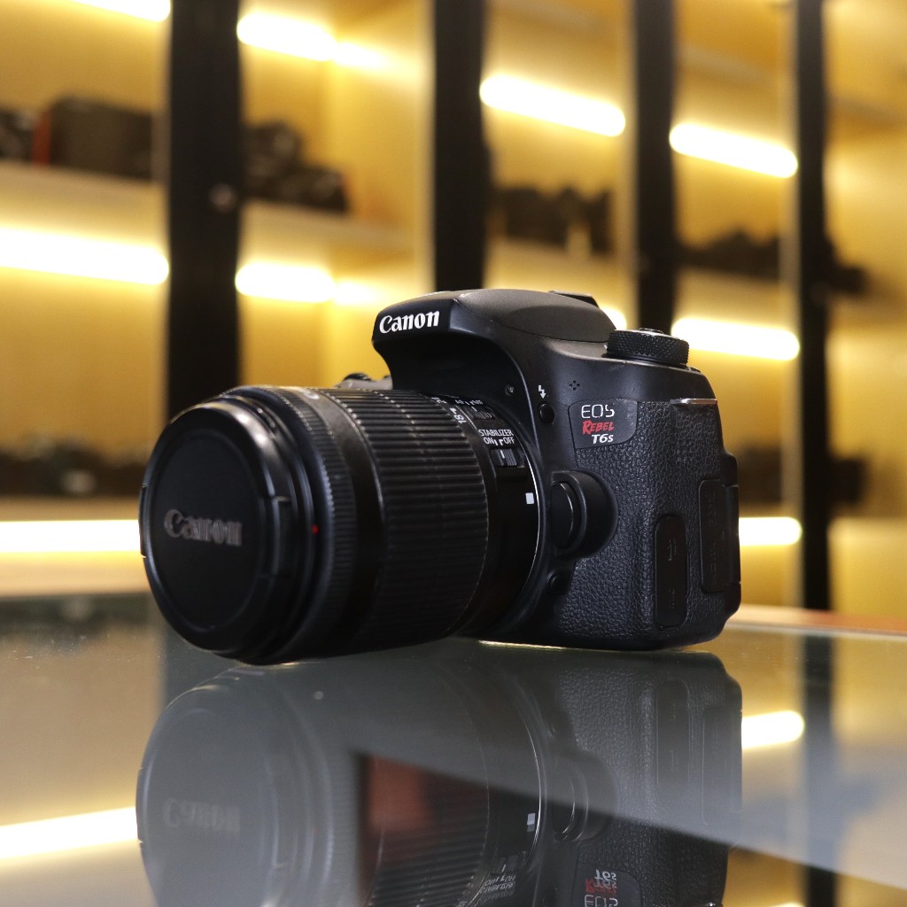 Kamera DSLR Canon EOS Rebel T6s - 24.2MP, Sensor CMOS APS-C, Autofokus 19 Poin