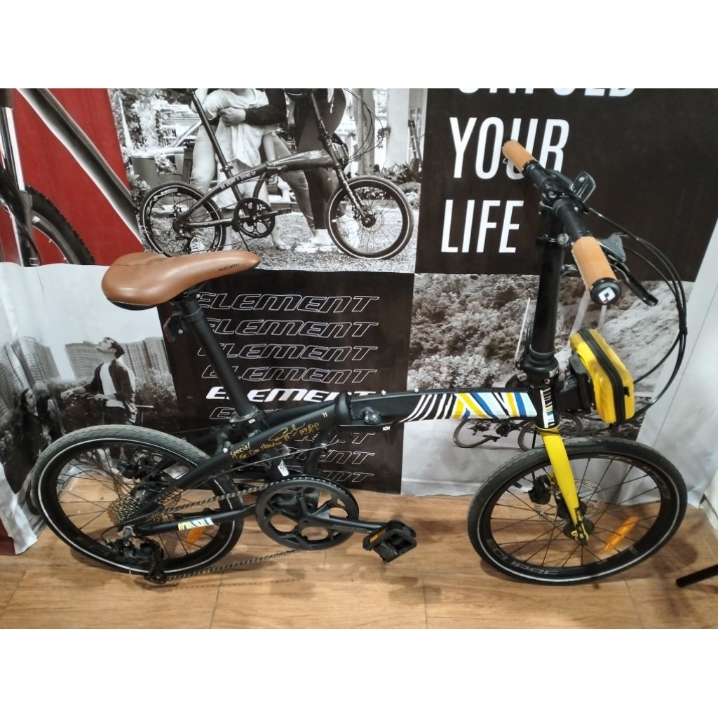 Sepeda Lipat Element Ecosmo 9 Nugie Trilogy Series 20 Inch