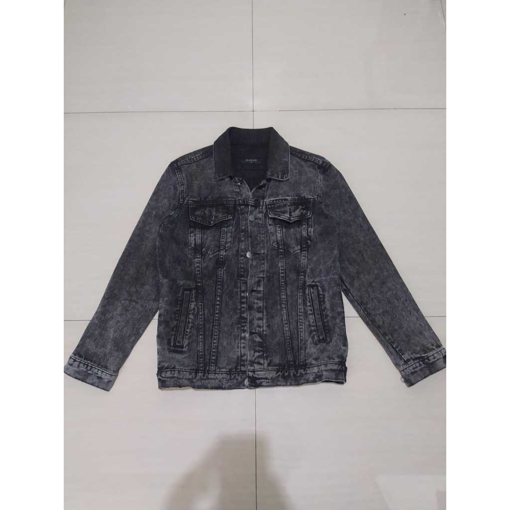 Jaket Denim Black Washed ELDOVE