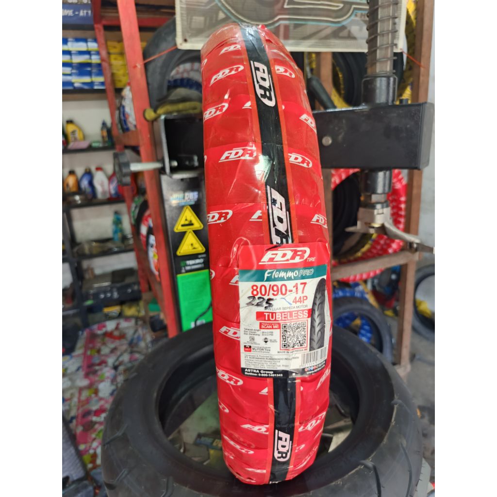 Ban Tubeless FDR Flemmo Pro 80/90-17
