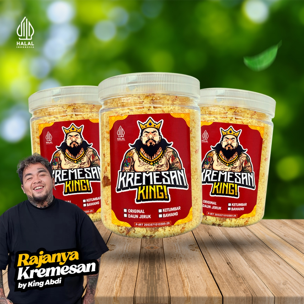 Kremesan Ayam by King Abdi - Rajanya Kremesan 3 Toples